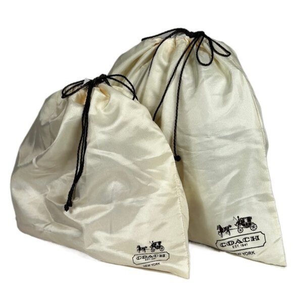 Coach Drawstring Dust Bag Storage Pouch - Picture 9 of 9